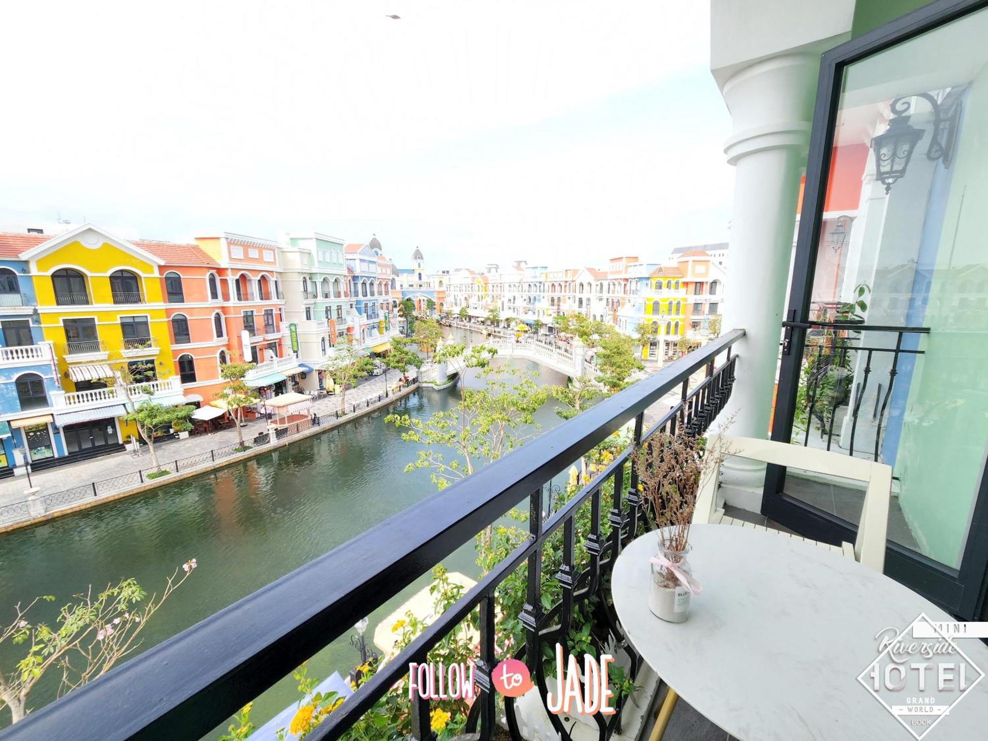Riverside Mini Hotel Grand World دونغ دونغ المظهر الخارجي الصورة